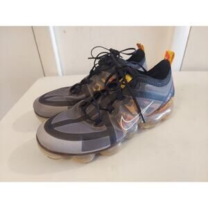 Nike Air VaporMax 2019 Floral Black Gold Women's CD7094-002 Shoes - Size 8.5